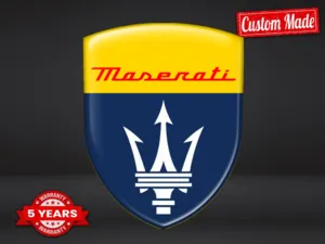 Maserati Adesivi Vinile Auto su Misura Edizione Limitata Moderna